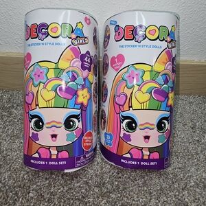 Mystery Doll Set with Rainbow Colors